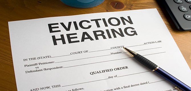 Eviction-Hearing